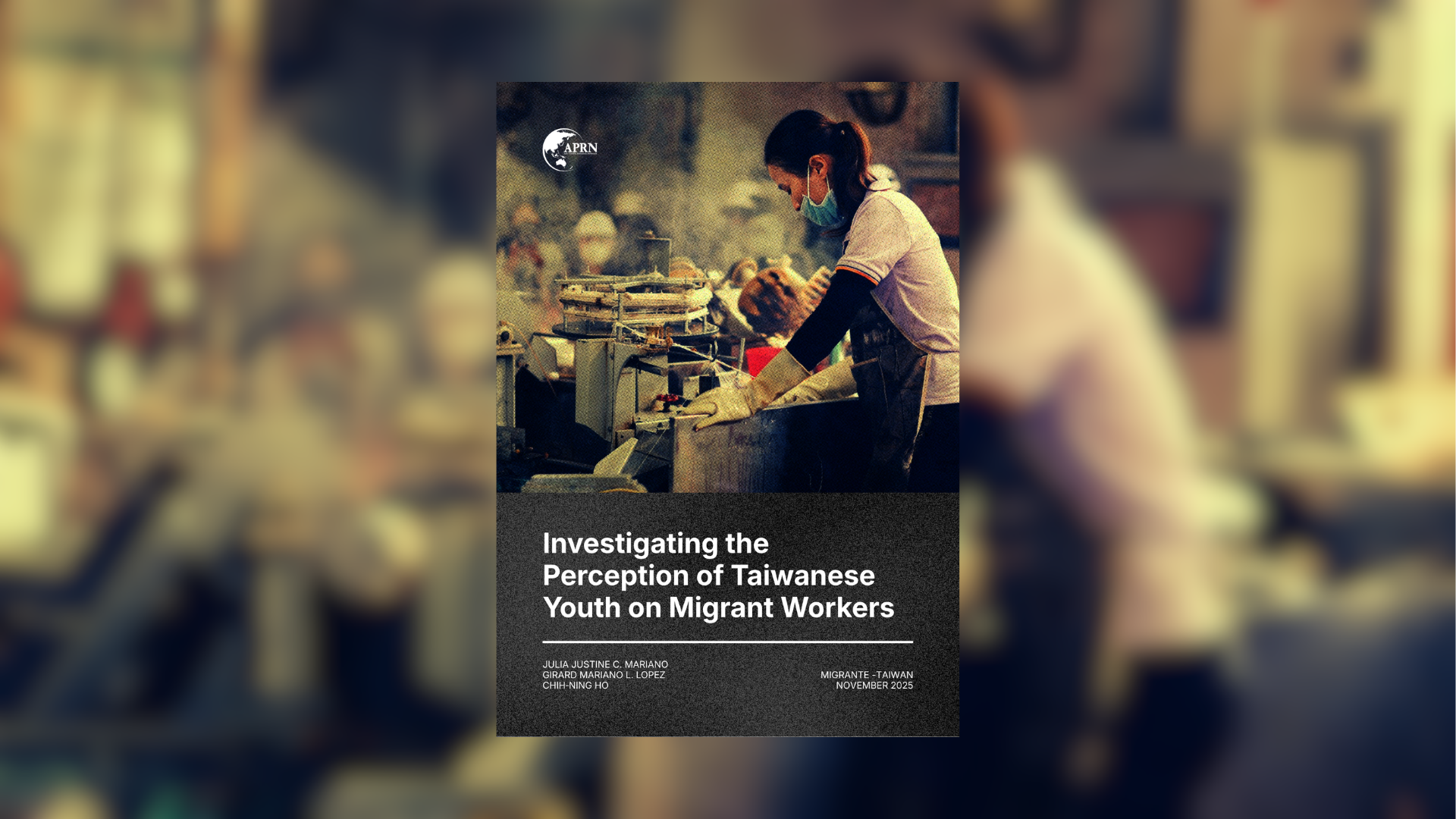 Investigating the Perception of Taiwanese Youth on Migrant Workers